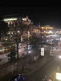 Vista del Teatro dell'Opera dalla camera