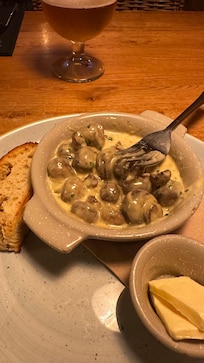 Stilton Garlic Mushrooms