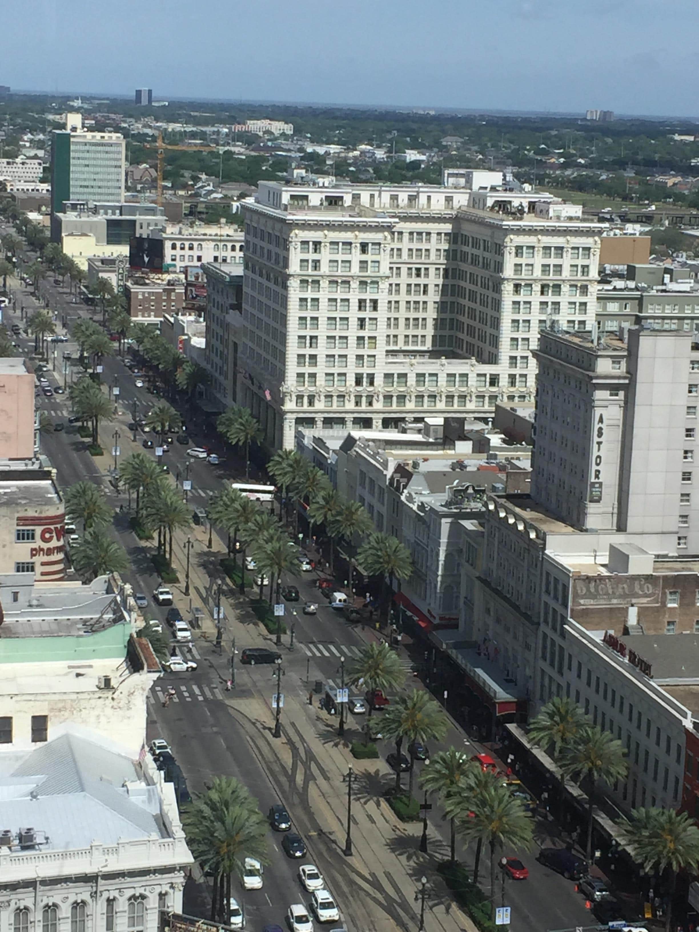 View from our room on the 25th floor.