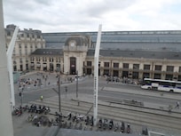 A View from my room, tram and train within minutes.