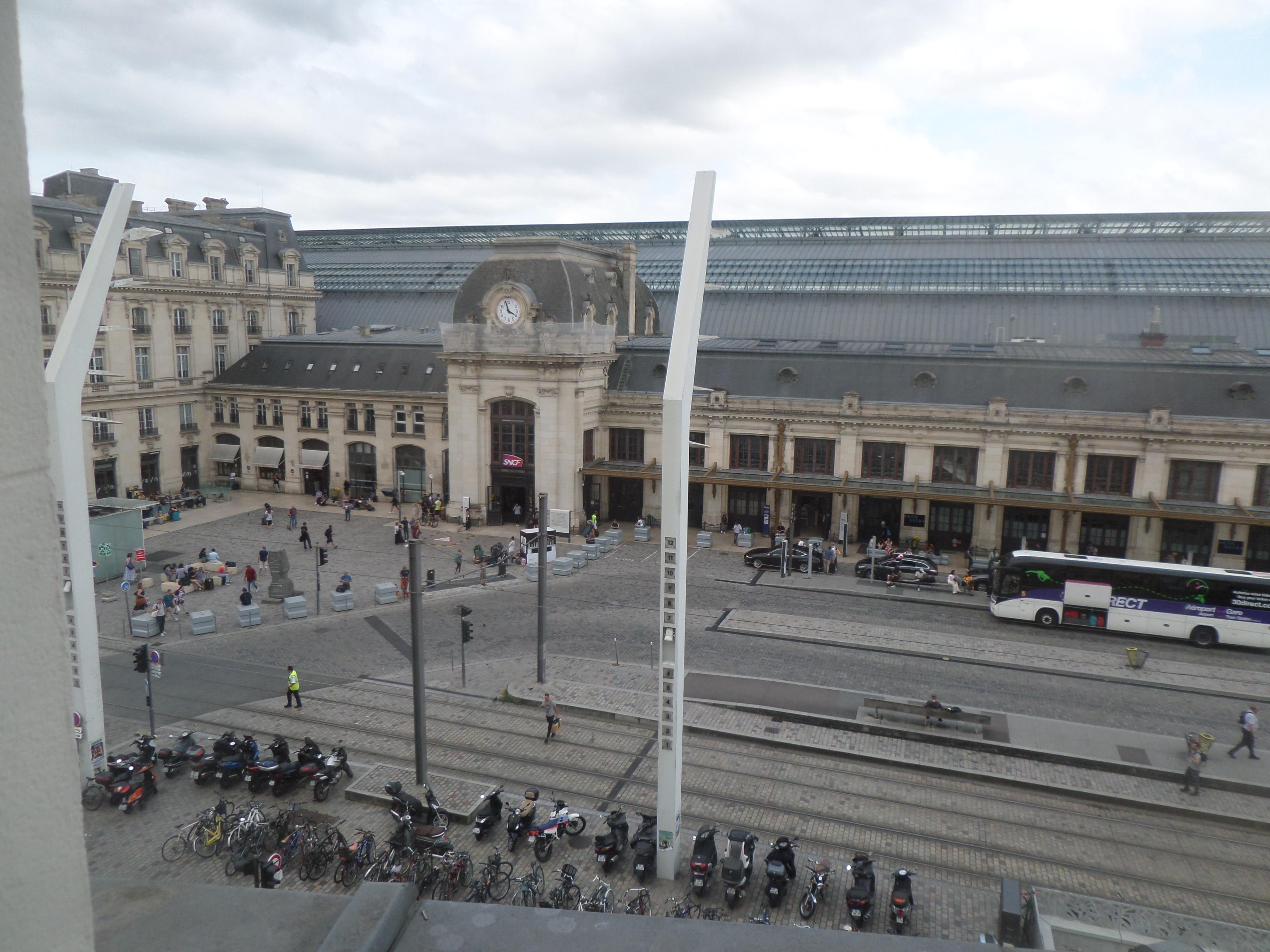 A View from my room, tram and train within minutes.