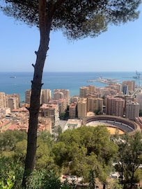 Den skønne udsigt fra hotellet.