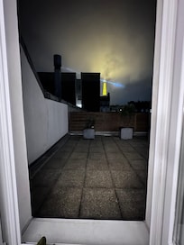 So pretty and right from our room!