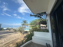 Our patio view