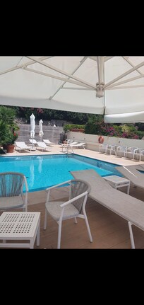 Beautiful pool area