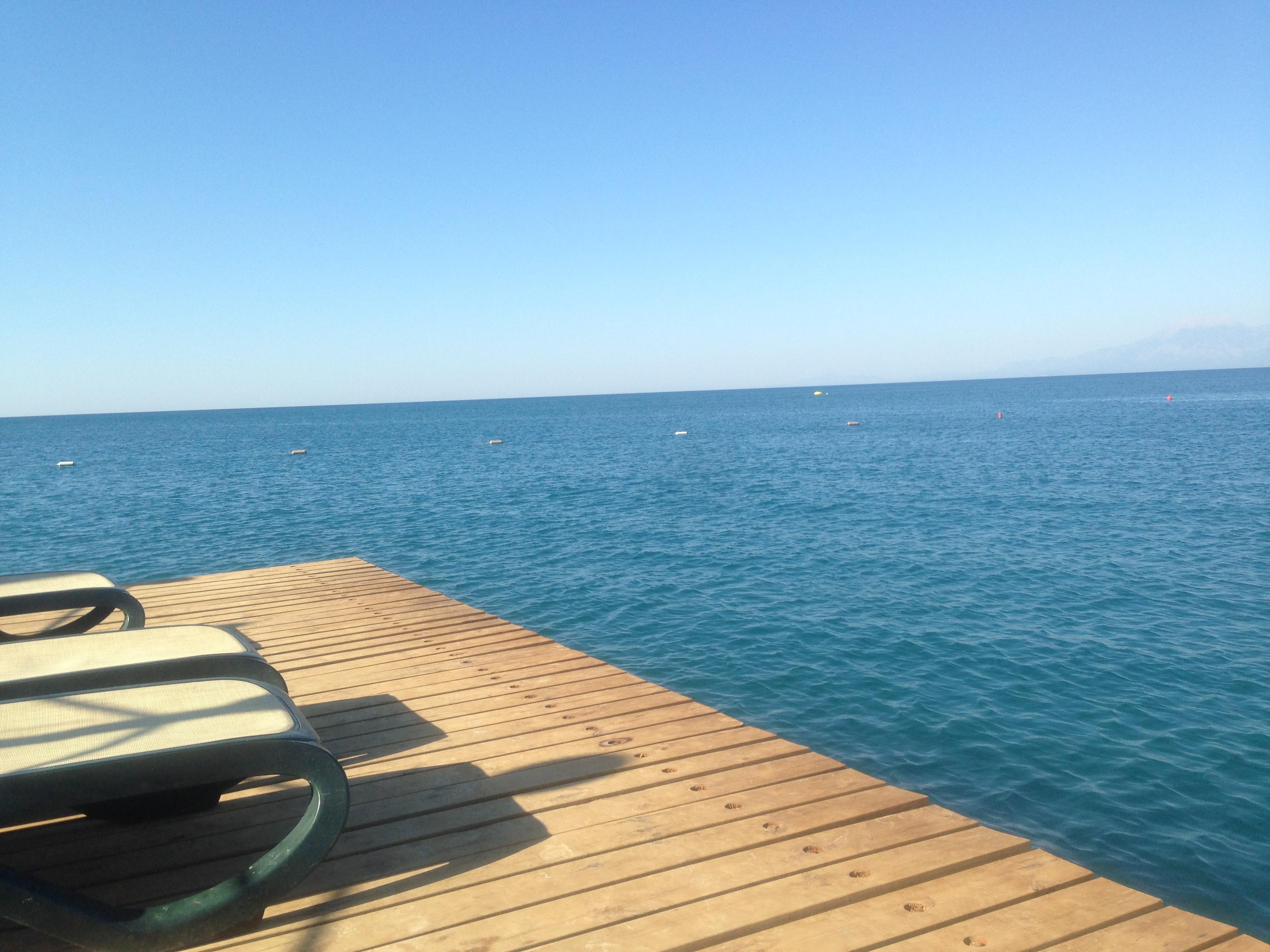 Swim at the pier