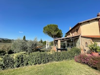 Blick auf Restaurant von der Seite