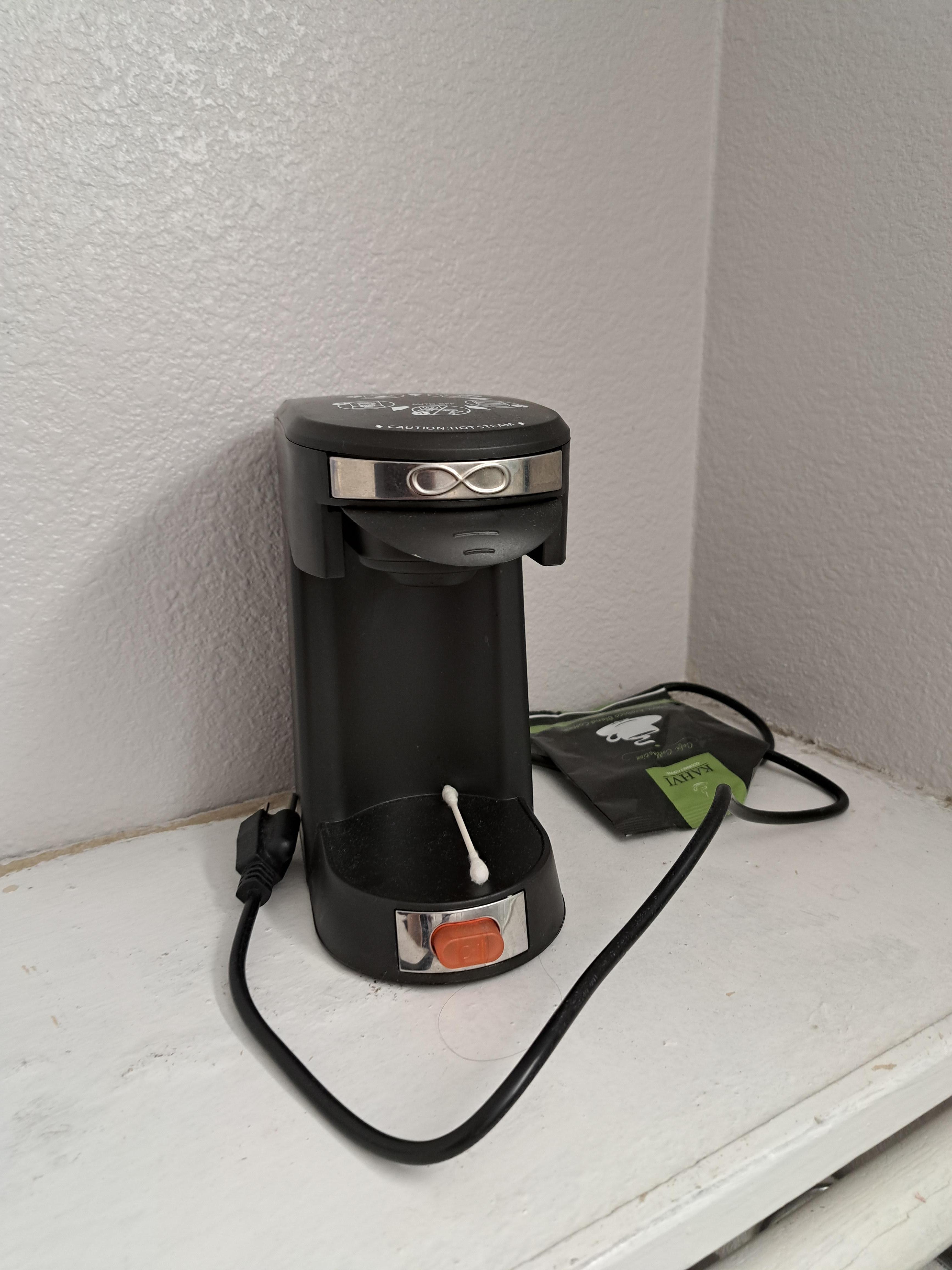 Cutip left behind, not clean