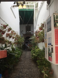 Entrée de l’hôtel