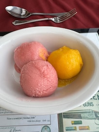 Vegan sorbet