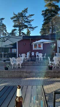 Utanför matsalen