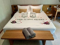 Accueil dans la chambre