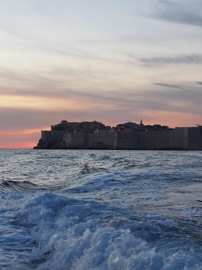 retour en bateau taxi depuis Dubrovnik