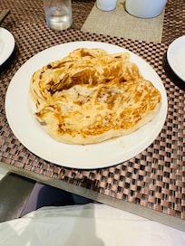 Hot paratha for breakfast