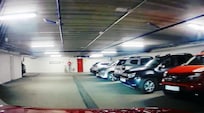 Easy to park if it is a free lot.