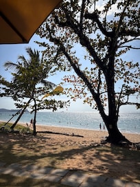 View from the sun bed