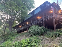 View of backside Lodge