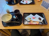 ウエルカムスイーツ&お茶