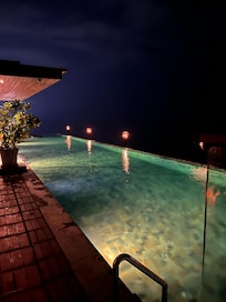 Rooftop infinity pool