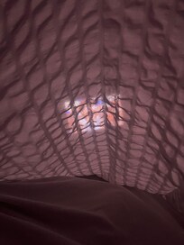 Thickness of the blanket provides beside the sheet.