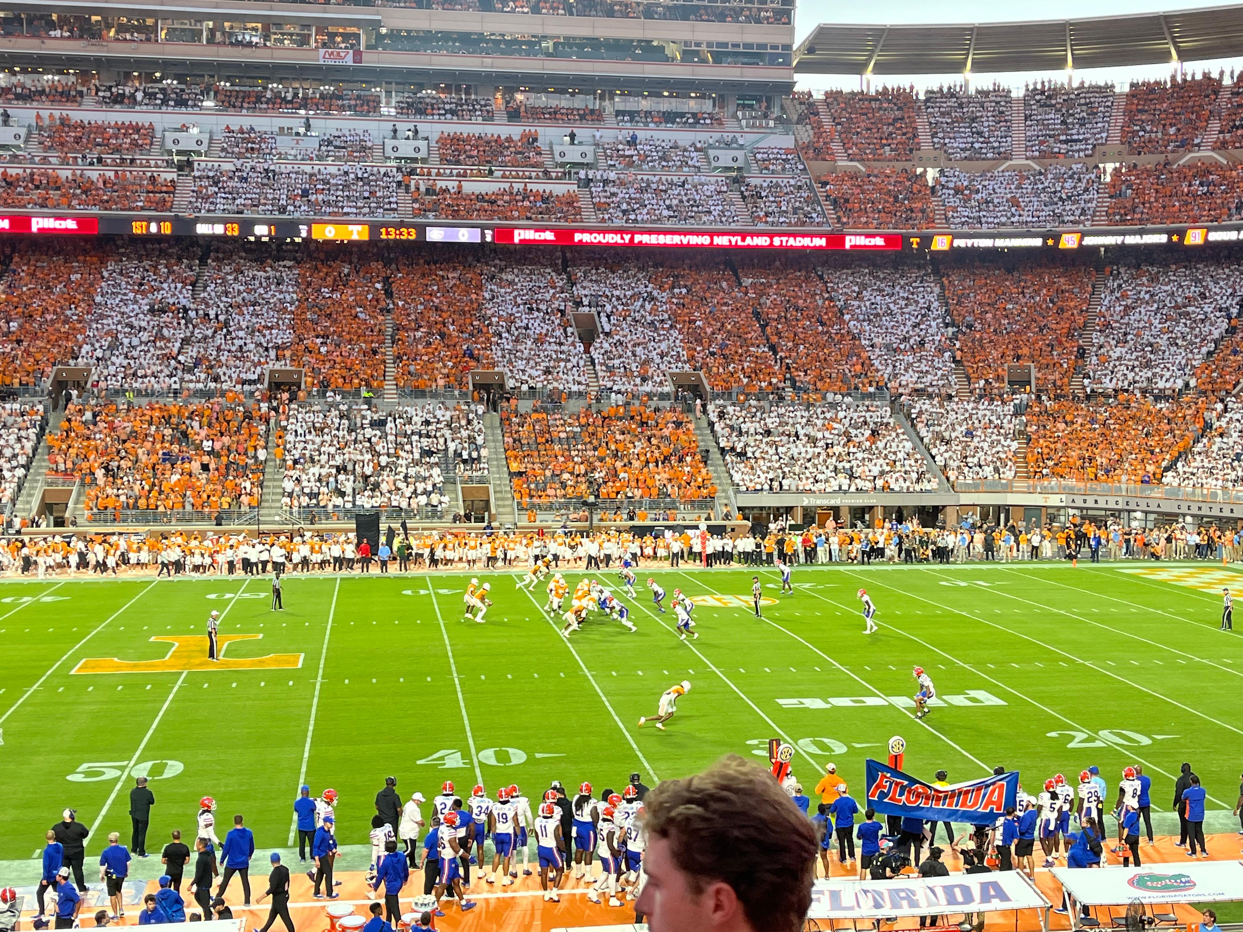 Great VOLS game vs Florida!