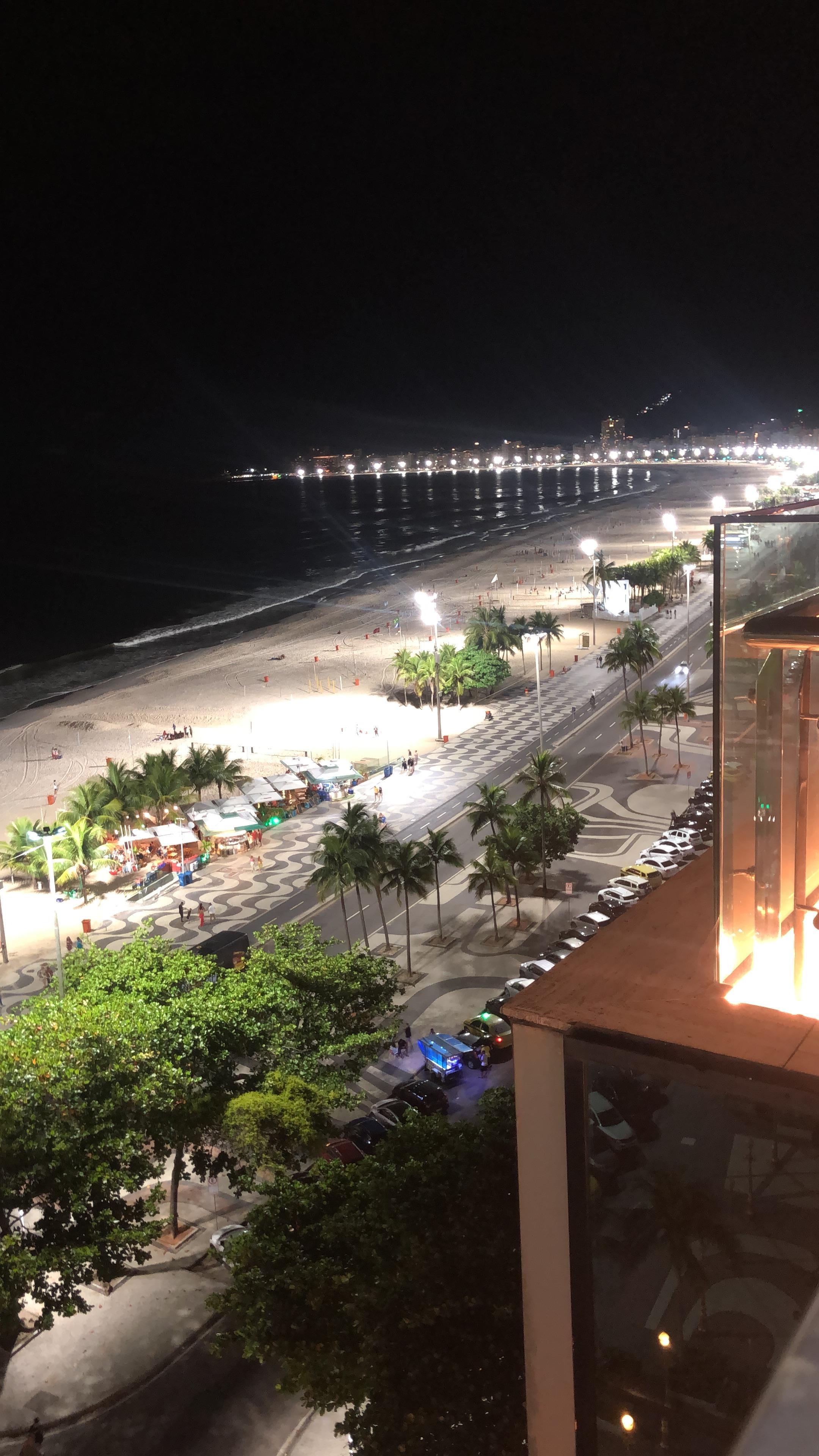 Rooftop by night 