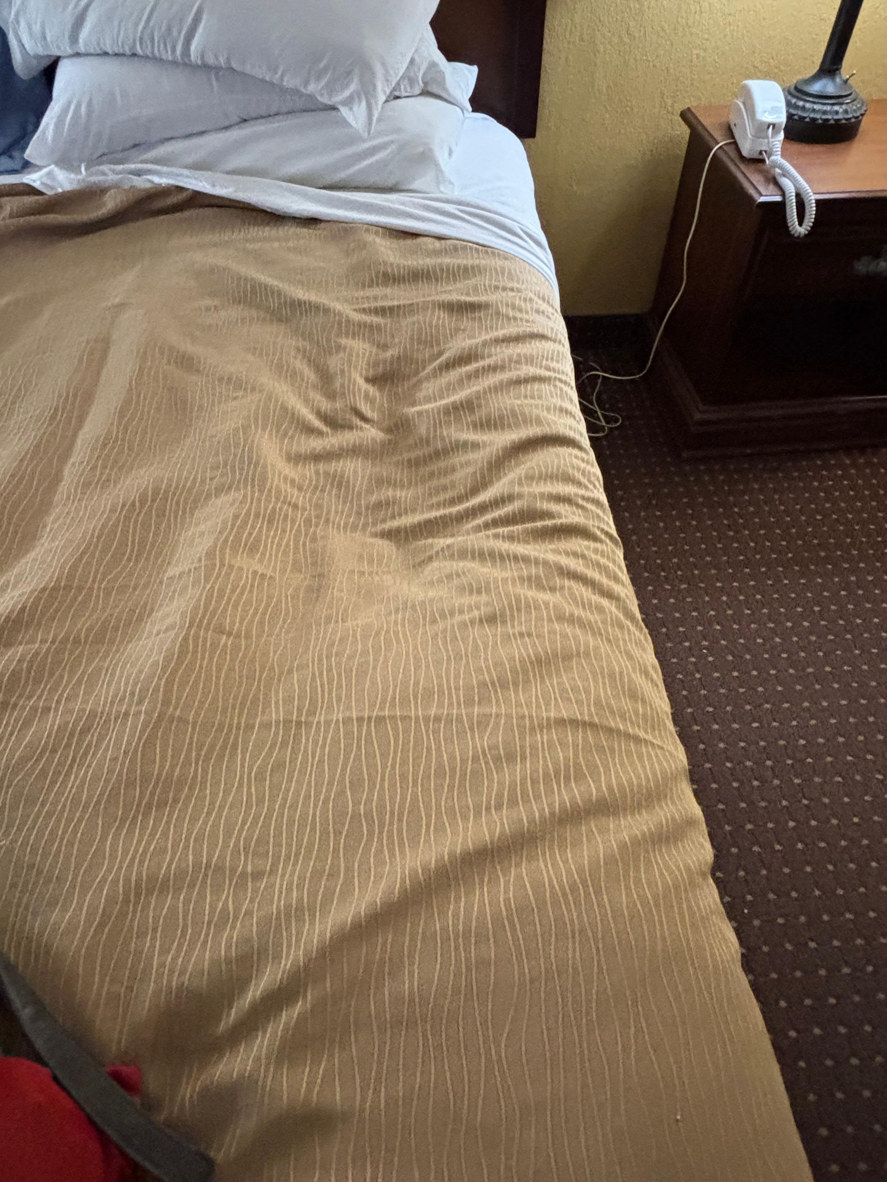 Broken springs on bed