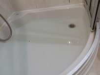 샤워 부스 또한 물빠짐이× 입니다