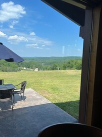 View from the restaurant