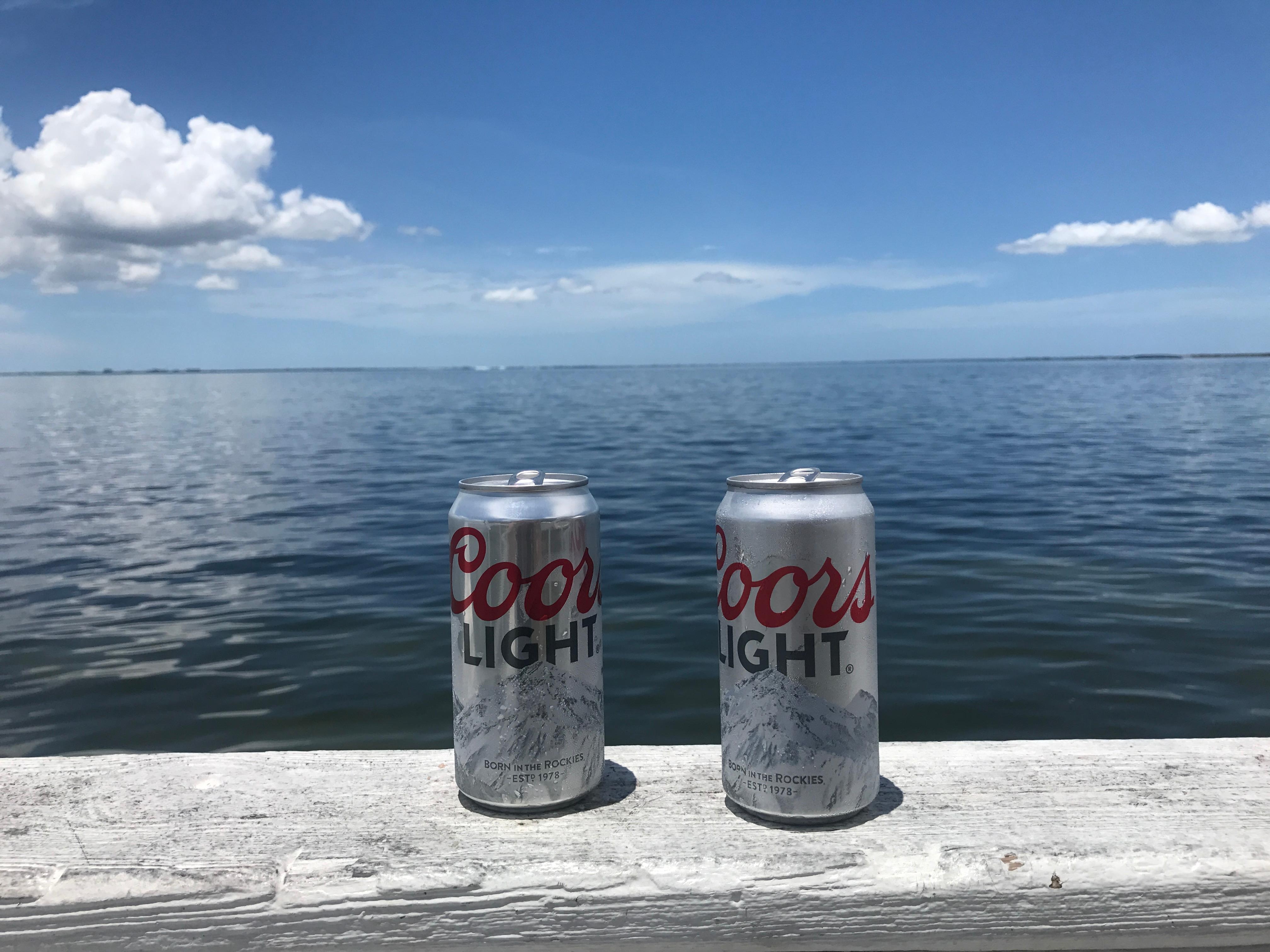 On the pier
