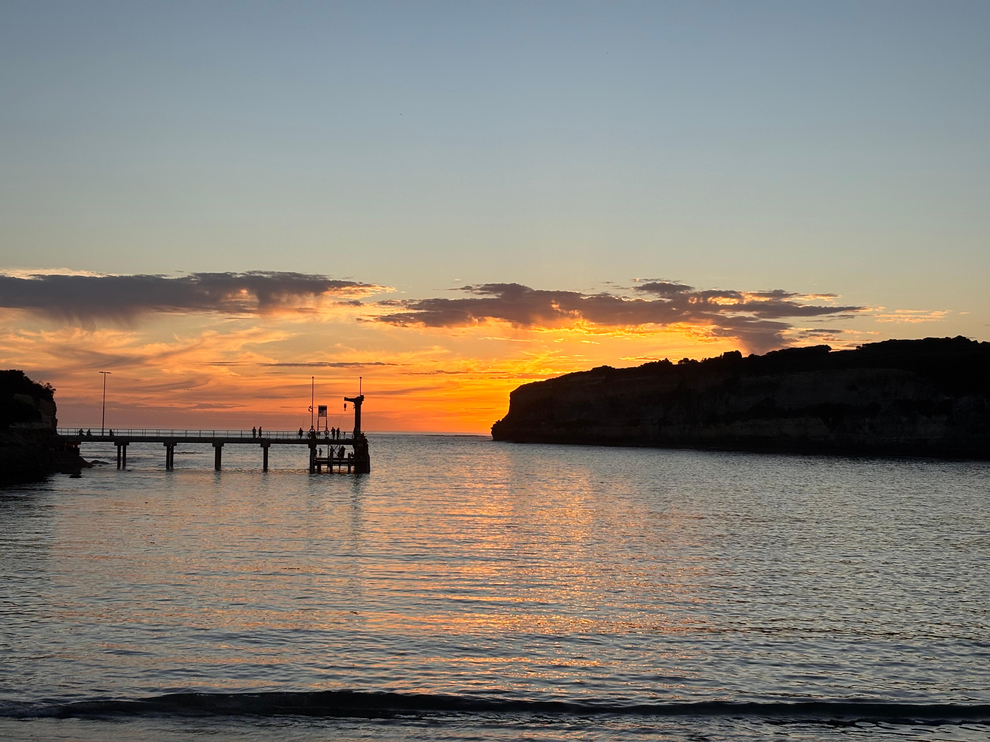 Sunset at the beach