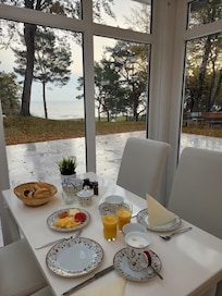 Frühstücksaussicht