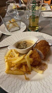 Huvudrätt Cordon Blue av kyckling