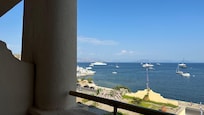 Balcony view from room on floor 5