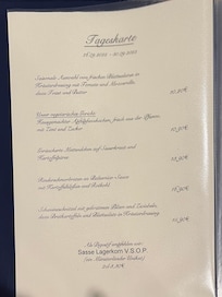 Speisekarte 1