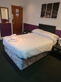 Nice large room very comfortable bed .