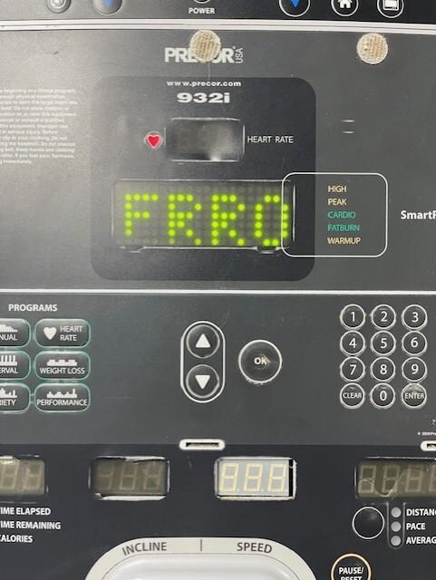 All treadmills broken