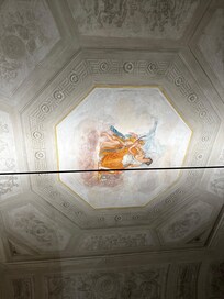 Beautiful ceiling in our room