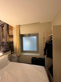 Covered window - No sunlight