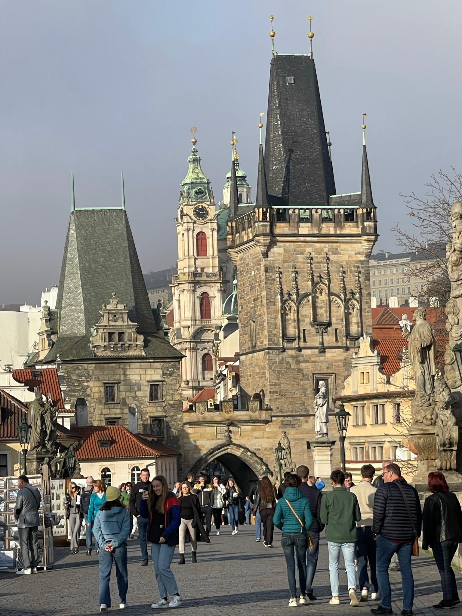 The entrance into the New Town Mala Strana. 