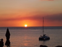 Epic Negril Jamaican Sunset from Rick's Cafe across the road