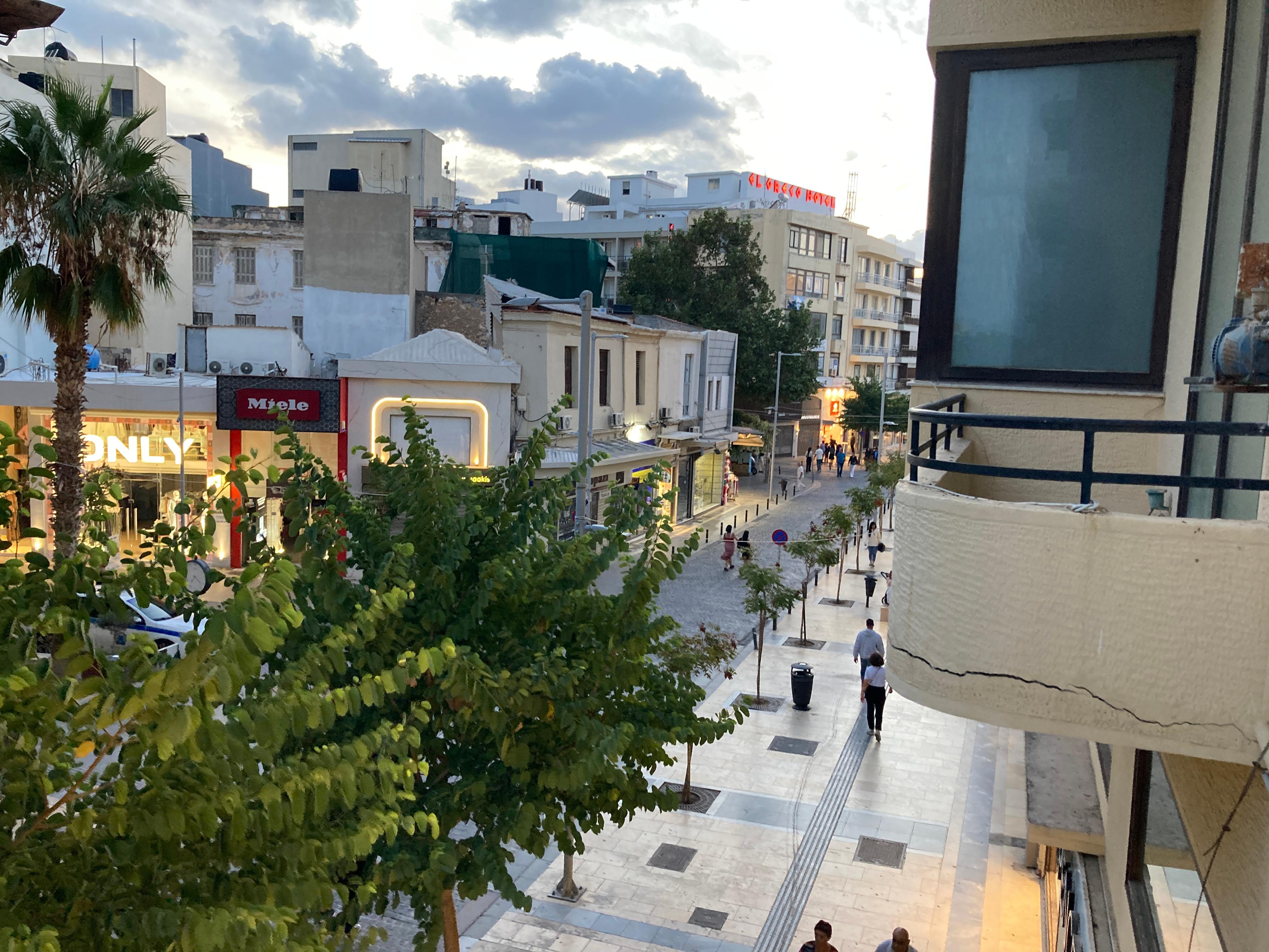 View from the french balcony