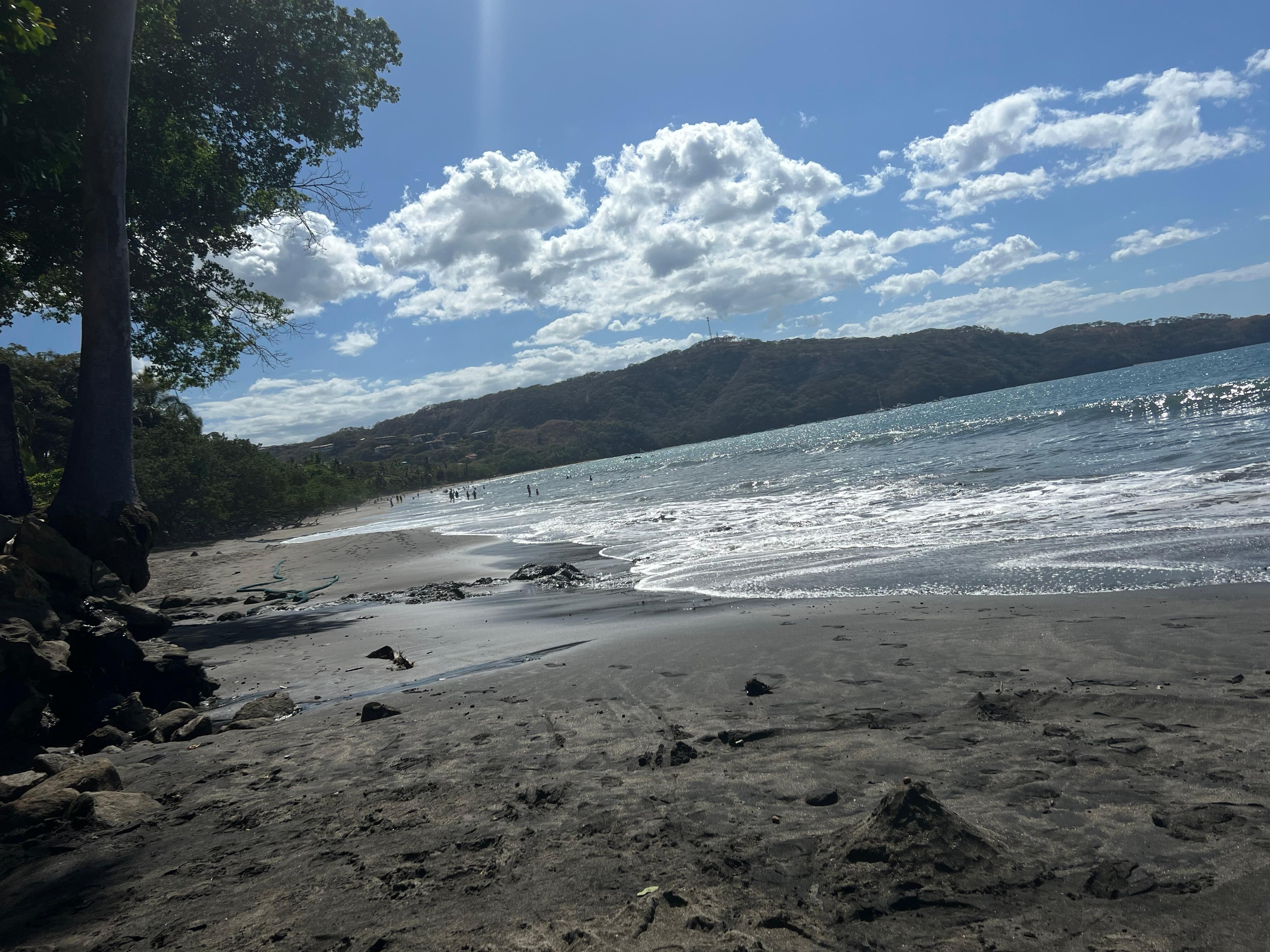 View from the beach. 