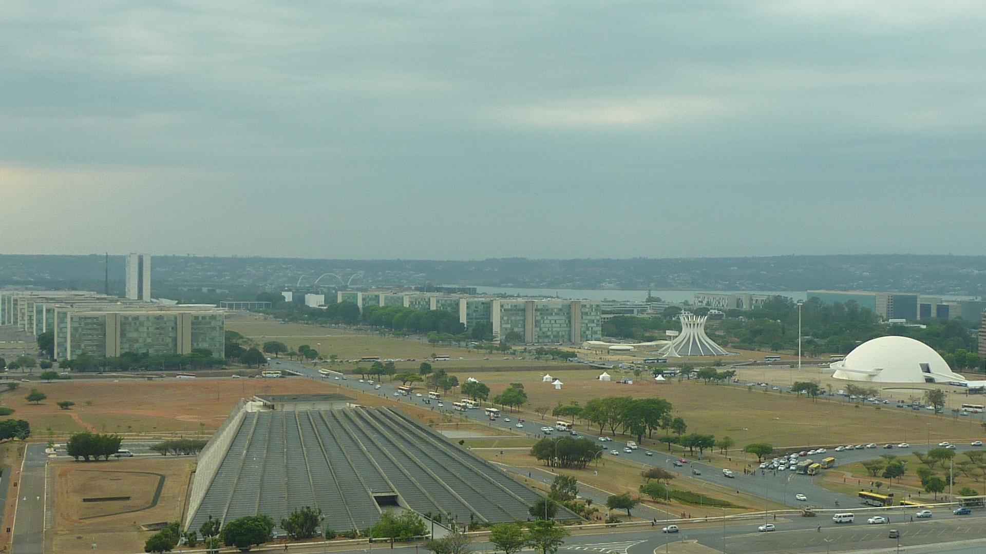 Vue de la chambre au 10ème étage.