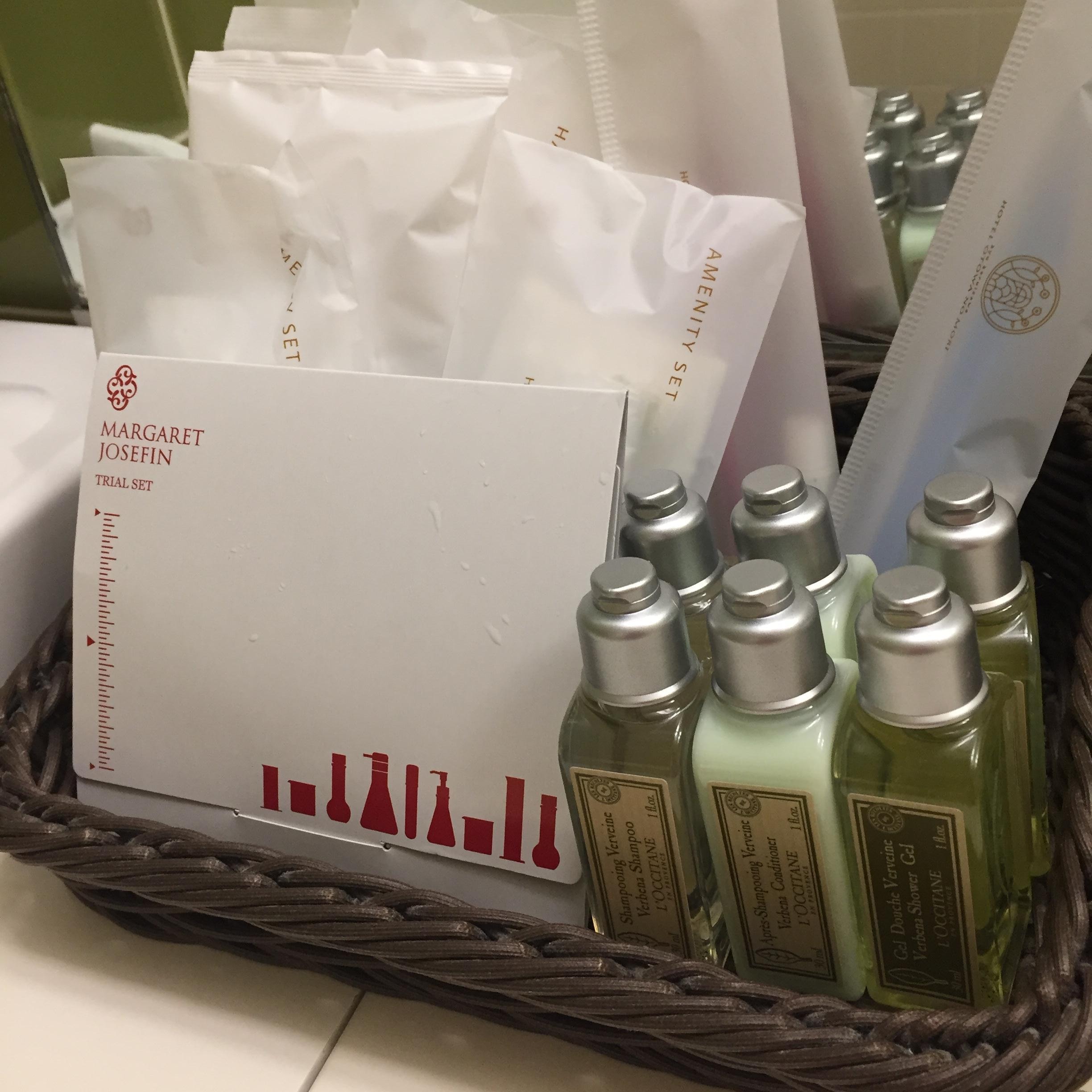 浴室使用歐舒丹馬鞭草盥洗用品