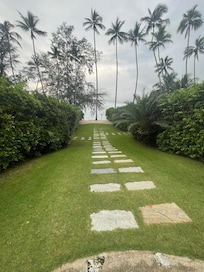 Autre accĂšs Ă  la plage