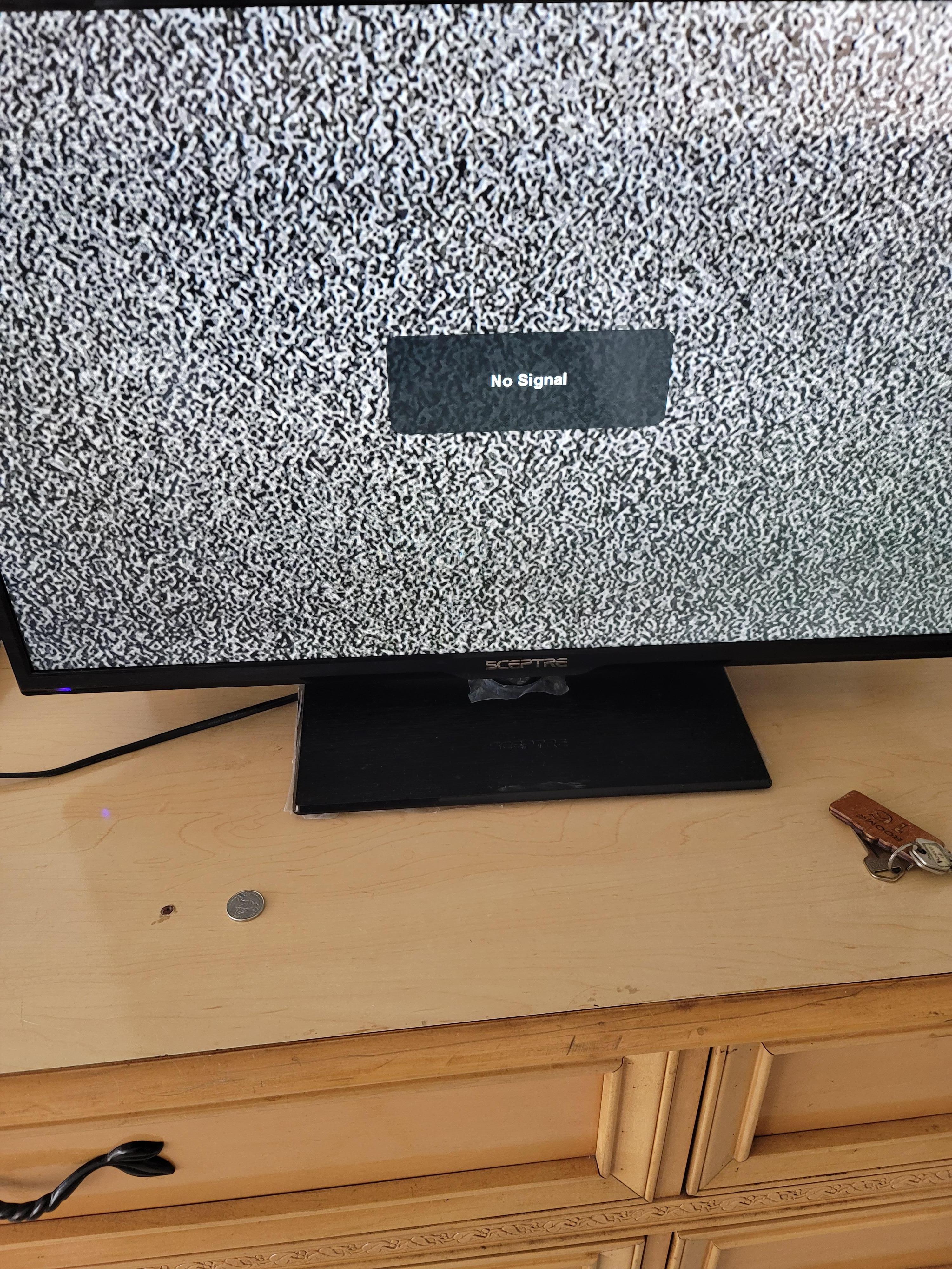 TV didn't work 