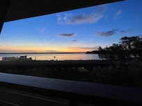 Sunset on the front balcony