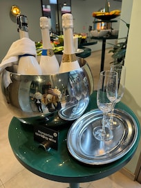 Drinks for breakfast. Yes please