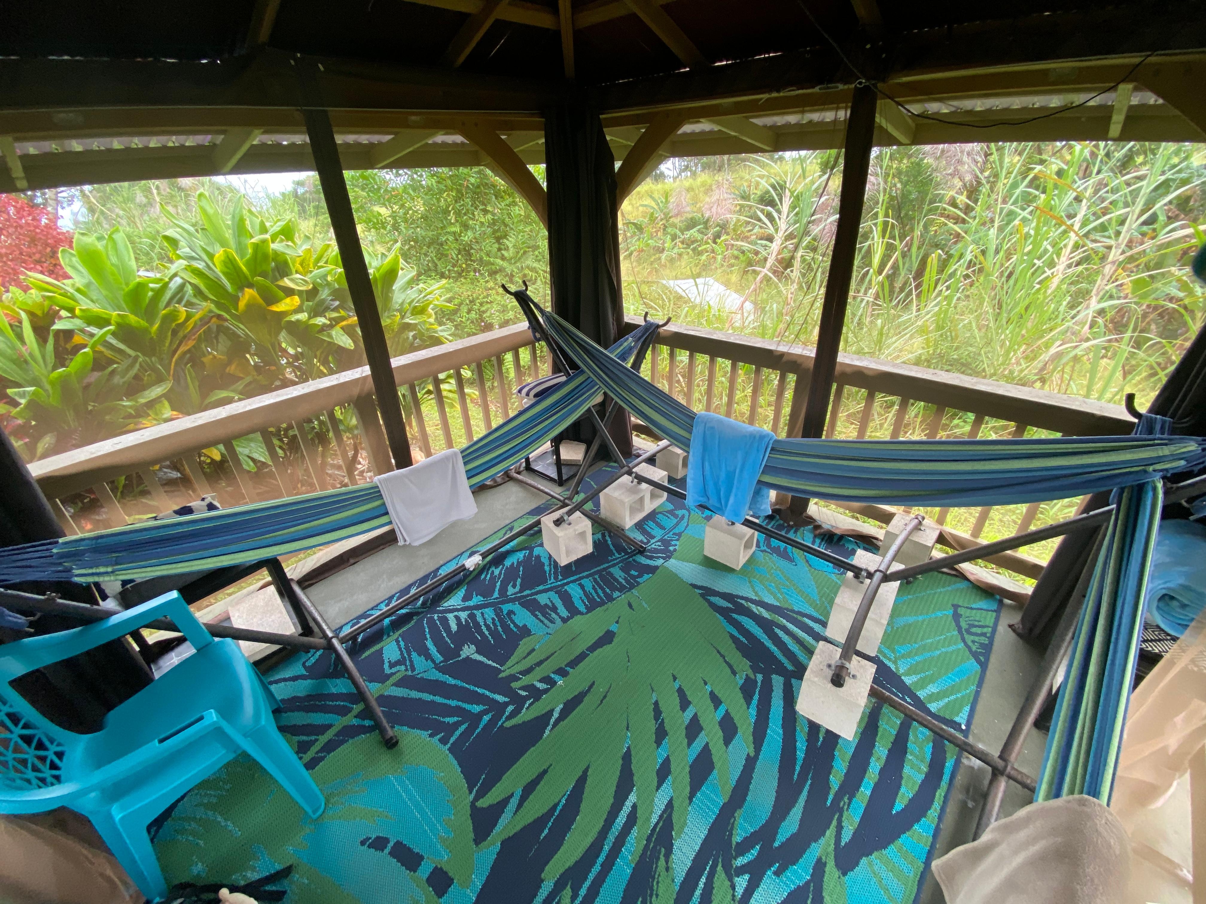 日中は網戸で心地よい風が抜けます。